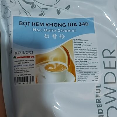 Trân châu đen hương Caramel wonderful gói 1kg