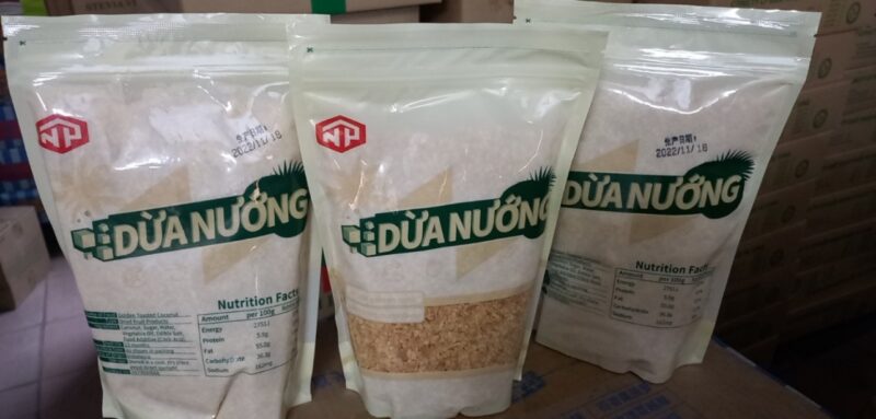 Vụn dừa nướng gói 500g