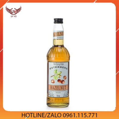 Syrup OSTERBERG Hazelnut 750ml - Siro OSTERBERG Hạt dẻ 750ml