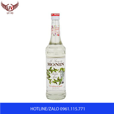 Syrup Monin Mojito Mint  700ml– Sirô Monin chanh và bạc hà