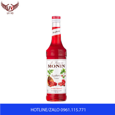 Syrup Monin Rapberry 700ml  – Sirô Monin Phúc bồn tử