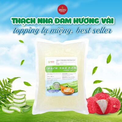 Thạch nha đam dedu 1kg - NHA ĐAM HƯƠNG VẢI DEDU 1KG