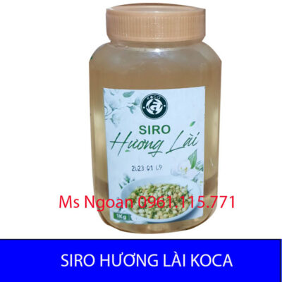 Siro Hương Lài Koca 1kg - Syrup Hương Lài Koca 1kg