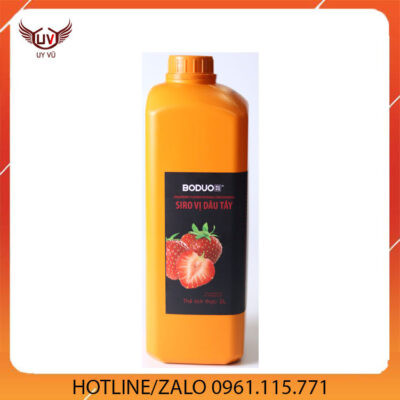 Syrup Boduo Strawberry 2 lít  - Siro Boduo dâu