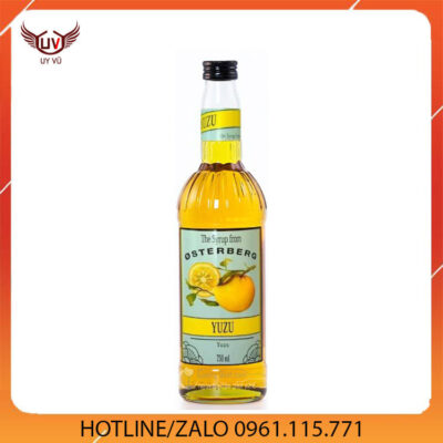 Syrup OSTERBERG Yuzu 750ml - Siro OSTERBERG Yuzu 750ml