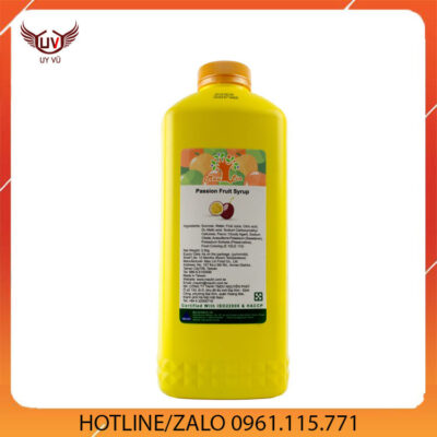 Syrup  Maulin Passion Fruit 2,5Kg - Siro Maulin Chanh dây