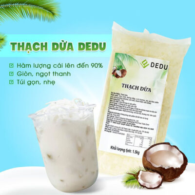 Thạch Dừa Dedu Đài Loan 1,5 kg