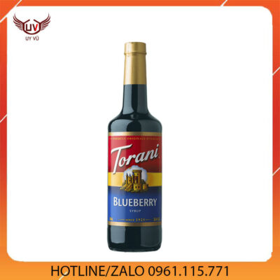 Syrup Torani  Blueberry 750ml - Siro Torani Việt Quất