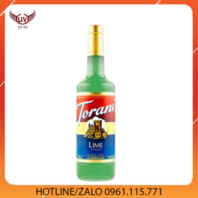 Syrup Torani Lime 750ml   - Siro Torani Chanh tây