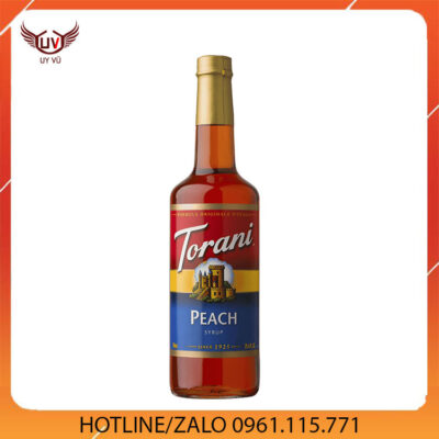 Syrup Torani Peach 750ml  - Siro Torani Đào