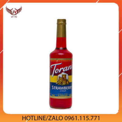 Syrup Torani Strawberry 750ml - Siro Torani Dâu