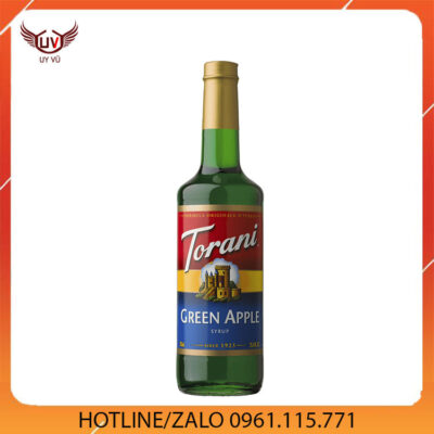 Syrup Torani  Green Apple 750ml - Siro Torani Táo Xanh