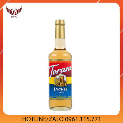 Syrup Torani  Lychee 750ml  - Siro Torani Vải