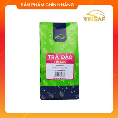 TRÀ ĐÀO TÚI LỌC VINSAF 200gr