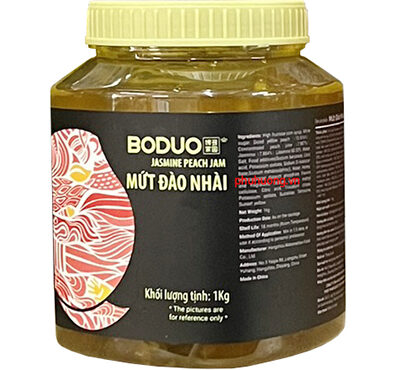 Mứt Boduo đào nhài 1kg - Mứt Boduo Jasmine Peach 1kg