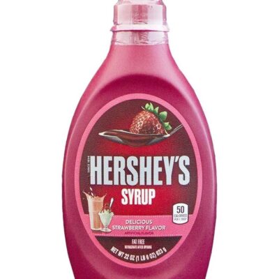 Sốt Hershey's dâu chai 623g - Hershey’s Syrup Strawberry 623g