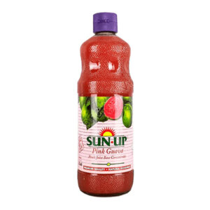 Nước ép Sun Up vị ổi đào chai 850ml