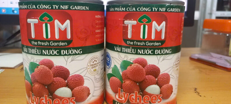 Vải Thiều Nước Đường NIF 565g