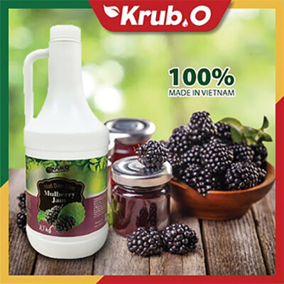 MỨT DÂU TẰM KRUBO 2,1KG