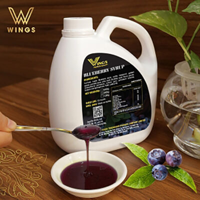 Syrup Việt Quất Wings CAN 2,5KG - Siro Việt Quất Wings CAN 2,5KG