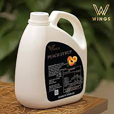 Syrup Đào Wings CAN 2,5KG - Siro Đào Wings CAN 2,5KG